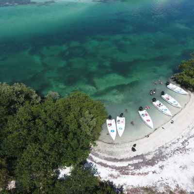 a train is coming down the mountain